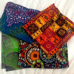 4 Head wraps/soft headbands